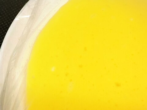 簡単すぎるレンジで薄焼き卵(錦糸卵)